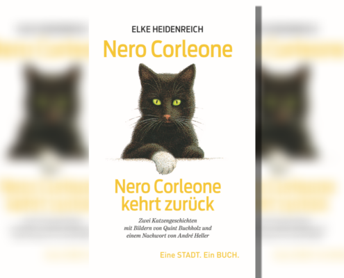 100.000 Exemplaren von Elke Heidenreichs Katzengeschichte „Nero Corleone“ werden ab 23. November in Buchhandlungen, Büchereien, Volkshochschulen und vielen Partnern gratis an Wiener Leserinnen und Leser abgegeben.