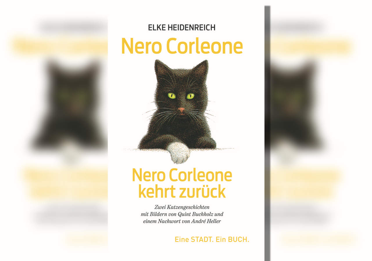 100.000 Exemplaren von Elke Heidenreichs Katzengeschichte „Nero Corleone“ werden ab 23. November in Buchhandlungen, Büchereien, Volkshochschulen und vielen Partnern gratis an Wiener Leserinnen und Leser abgegeben.