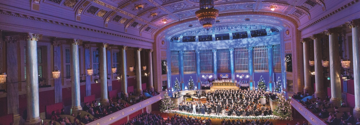 Das Traditionskonzert „Christmas in Vienna“ begeistert am 16. und 17. Dezember mit einem hochkarätigen Musikprogramm im einzigartigen Ambiente des Wiener Konzerthauses.