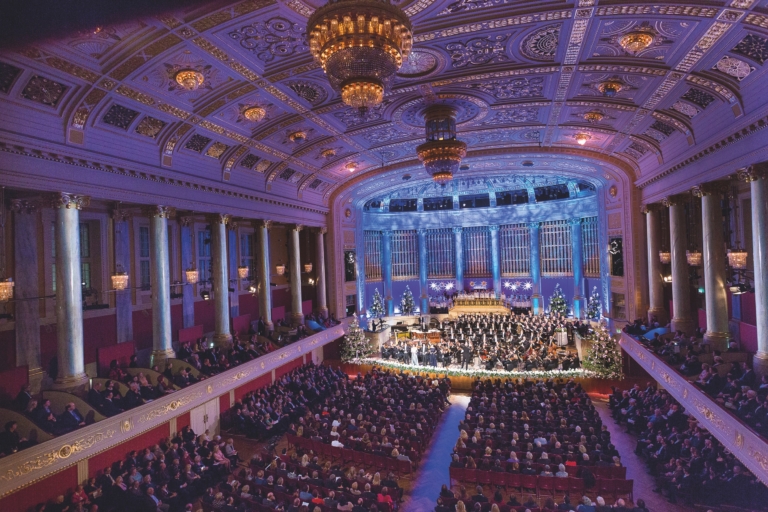 Das Traditionskonzert „Christmas in Vienna“ begeistert am 16. und 17. Dezember mit einem hochkarätigen Musikprogramm im einzigartigen Ambiente des Wiener Konzerthauses.