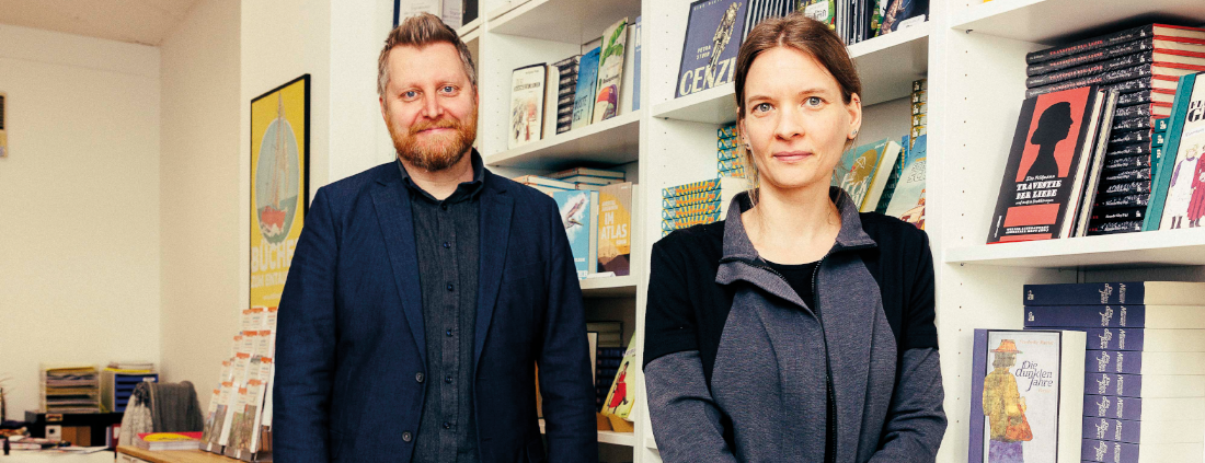 Vor zehn Jahren übernahmen Sarah Legler und Jorghi Poll den Literaturverlag Edition Atelier.