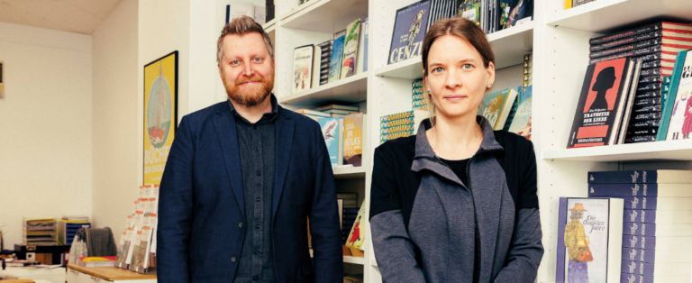 Vor zehn Jahren übernahmen Sarah Legler und Jorghi Poll den Literaturverlag Edition Atelier.