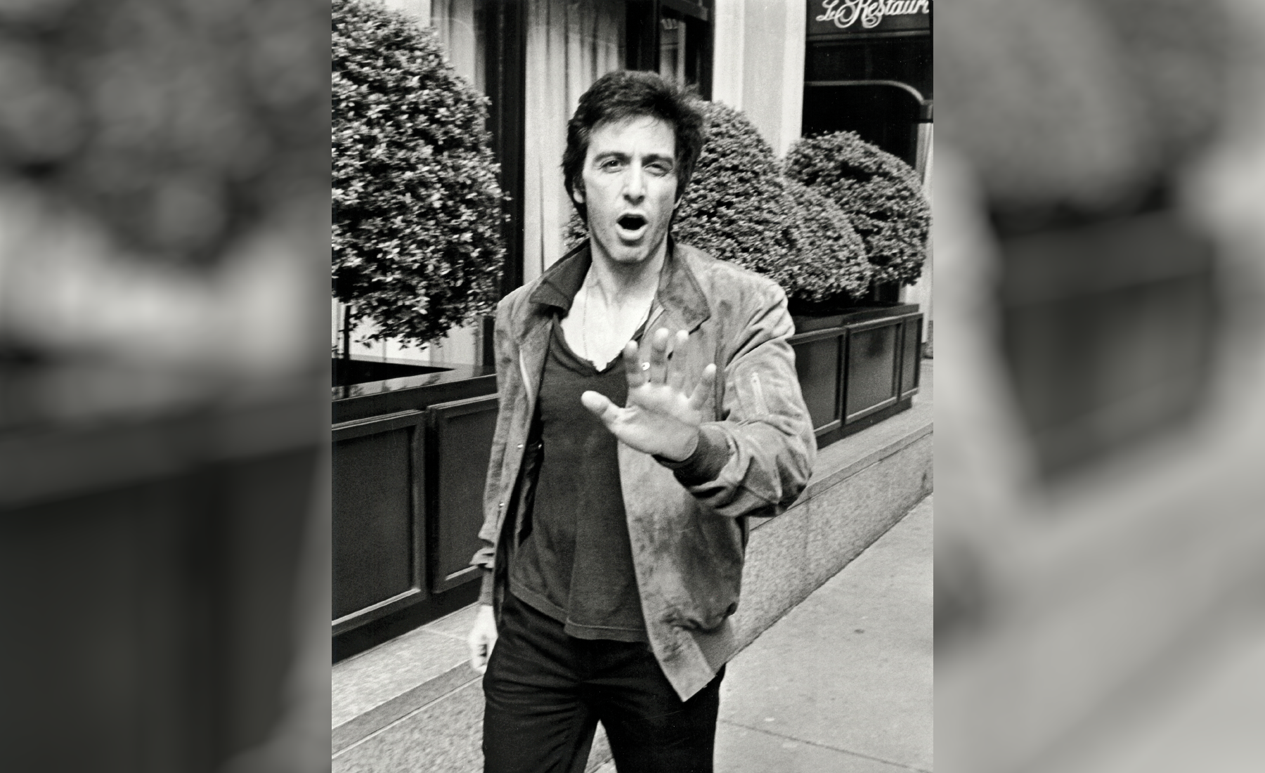 Stars wie Al Pacino hatten oft mit ungebetenen Fotografen zu kämpfen. – ©Ron Galella Ltd.