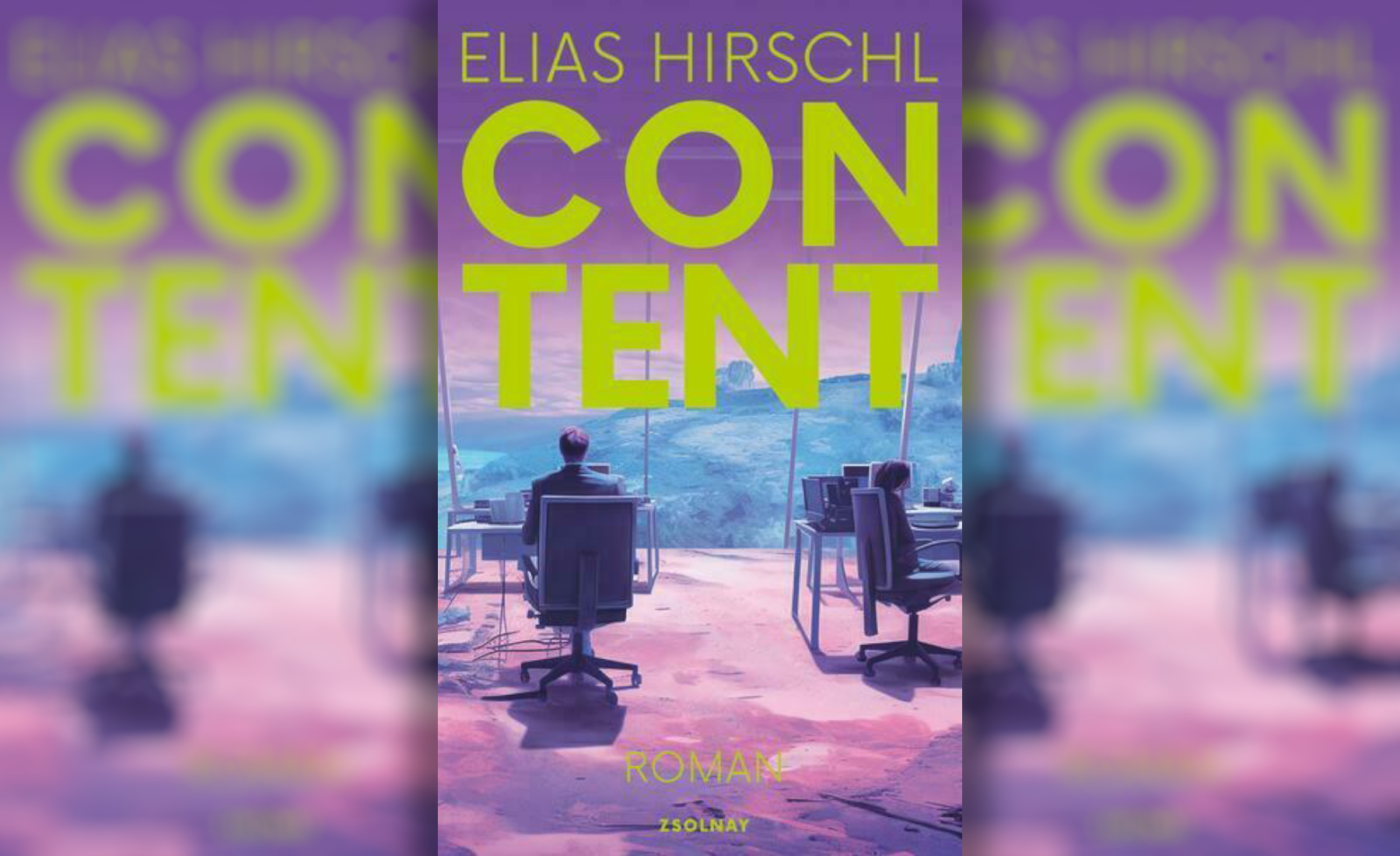 Gespenstische Satire – Elias Hirschls neuer Roman „Content“