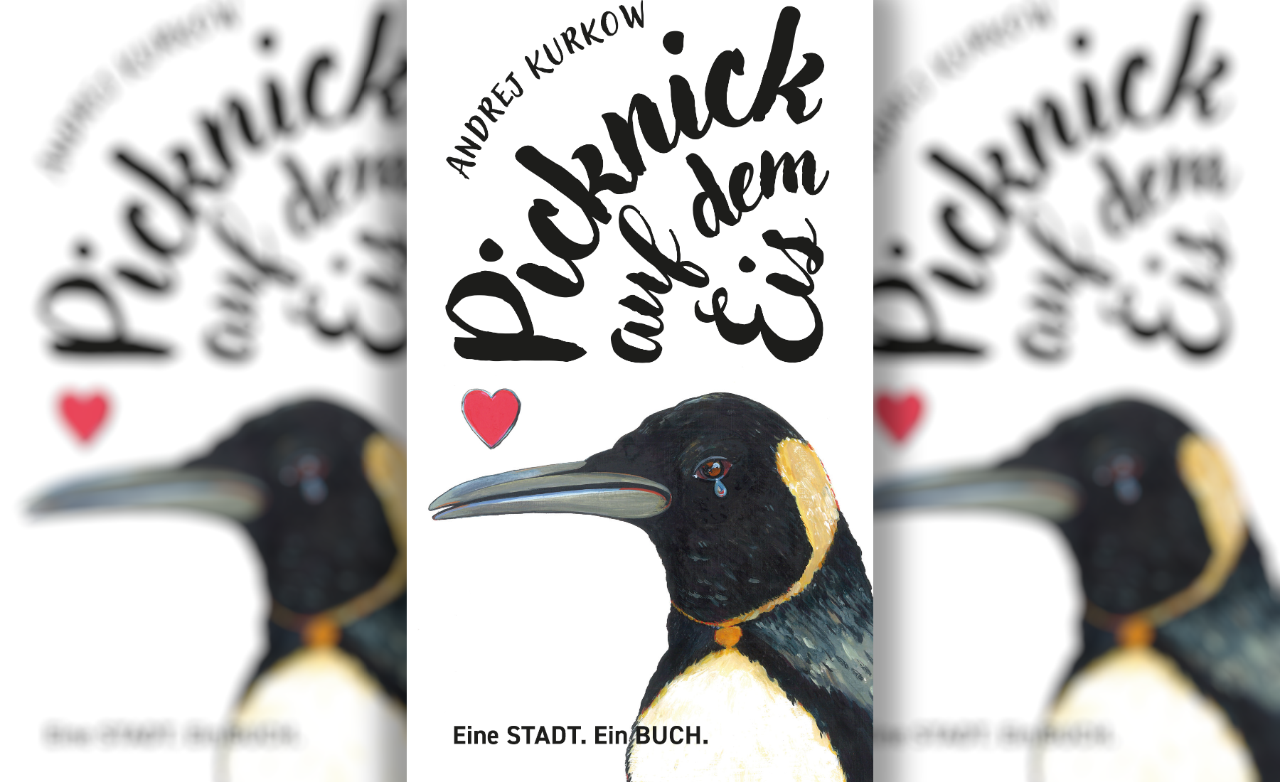 Das heurige Aktionsbuch „EineSTADT.EinBUCH“: Andrej Kurkows „Picknick auf dem Eis“